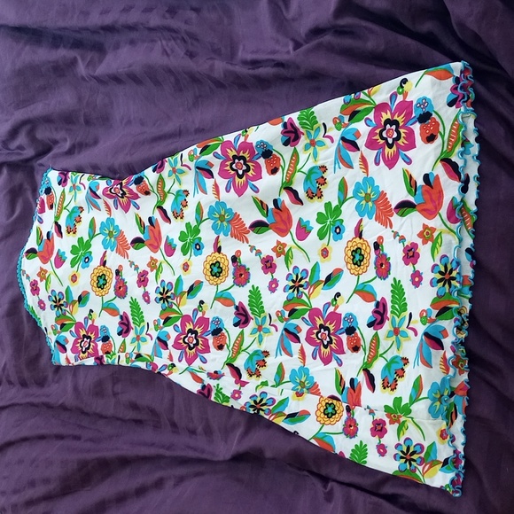 Guess stretchy floral strapless dress. - Picture 1 of 3